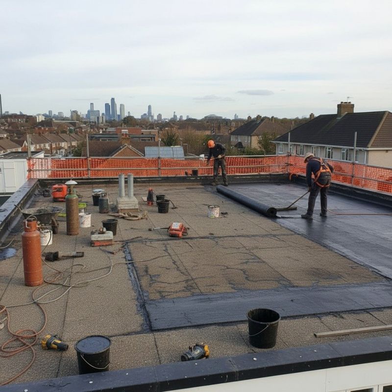 Flat Roof Repair detail
